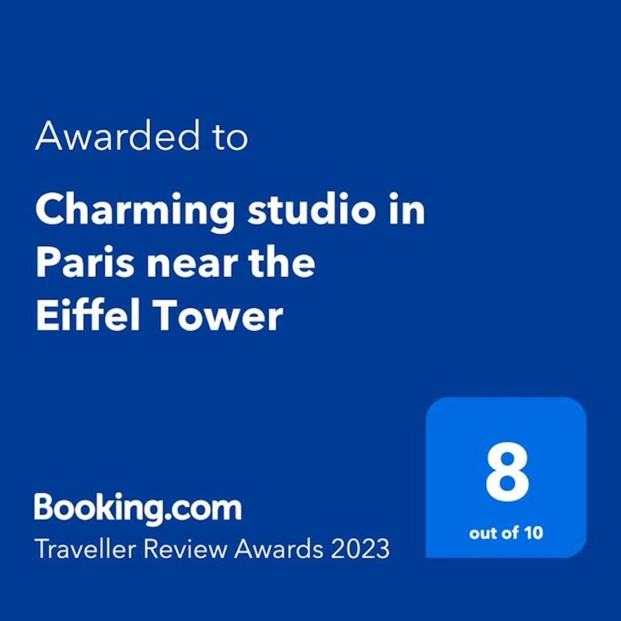 Charming Studio In Paris Near The Eiffel Tower Dış mekan fotoğraf